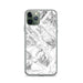 Custom iPhone 11 Pro Crested Butte Colorado Map Phone Case in Classic