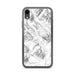 Custom iPhone XR Crested Butte Colorado Map Phone Case in Classic