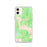 Custom iPhone 11 Crested Butte Colorado Map Phone Case in Watercolor