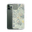 Custom Crested Butte Colorado Map Phone Case in Woodblock