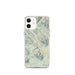 Custom iPhone 12 mini Crested Butte Colorado Map Phone Case in Woodblock