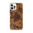 Custom Crockett Texas Map iPhone 12 Pro Max Phone Case in Ember