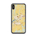 Custom Culpeper Virginia Map Phone Case in Woodblock