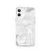 Custom iPhone 12 Culver City California Map Phone Case in Classic