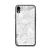 Custom iPhone XR Culver City California Map Phone Case in Classic