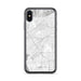 Custom iPhone X/XS Culver City California Map Phone Case in Classic