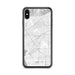 Custom iPhone XS Max Culver City California Map Phone Case in Classic