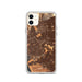 Custom iPhone 11 Culver City California Map Phone Case in Ember