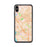 Custom iPhone XS Max Culver City California Map Phone Case in Watercolor