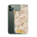 Custom Culver City California Map Phone Case in Woodblock