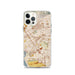 Custom iPhone 12 Pro Culver City California Map Phone Case in Woodblock