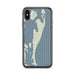 Custom Cumberland Island Georgia Map Phone Case in Woodblock