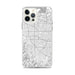 Custom iPhone 12 Pro Max Cupertino California Map Phone Case in Classic