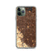 Custom iPhone 11 Pro Cupertino California Map Phone Case in Ember