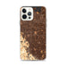 Custom iPhone 12 Pro Max Cupertino California Map Phone Case in Ember