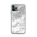 Custom Custer Gallatin National Forest Map Phone Case in Classic