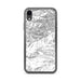 Custom Custer Gallatin National Forest Map Phone Case in Classic