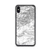 Custom Custer Gallatin National Forest Map Phone Case in Classic
