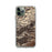 Custom Custer Gallatin National Forest Map Phone Case in Ember