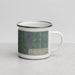 Right View Custom Custer State Park South Dakota Map Enamel Mug in Afternoon