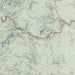 Custer State Park South Dakota Map Print in Woodblock Style Zoomed In Close Up Showing Details