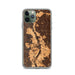 Custom Cuyahoga Valley National Park Map Phone Case in Ember