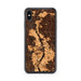 Custom Cuyahoga Valley National Park Map Phone Case in Ember