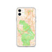 Custom Cuyahoga Valley National Park Map Phone Case in Watercolor