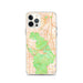 Custom Cuyahoga Valley National Park Map iPhone 12 Pro Phone Case in Watercolor