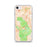 Custom Cuyahoga Valley National Park Map iPhone SE Phone Case in Watercolor