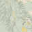 Cuyahoga Valley National Park Map Print in Woodblock Style Zoomed In Close Up Showing Details