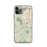 Custom Cuyahoga Valley National Park Map Phone Case in Woodblock