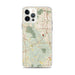 Custom Cuyahoga Valley National Park Map iPhone 12 Pro Max Phone Case in Woodblock