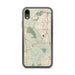 Custom Cuyahoga Valley National Park Map Phone Case in Woodblock