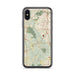 Custom Cuyahoga Valley National Park Map Phone Case in Woodblock