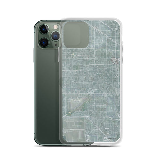 Custom Cypress California Map Phone Case in Afternoon