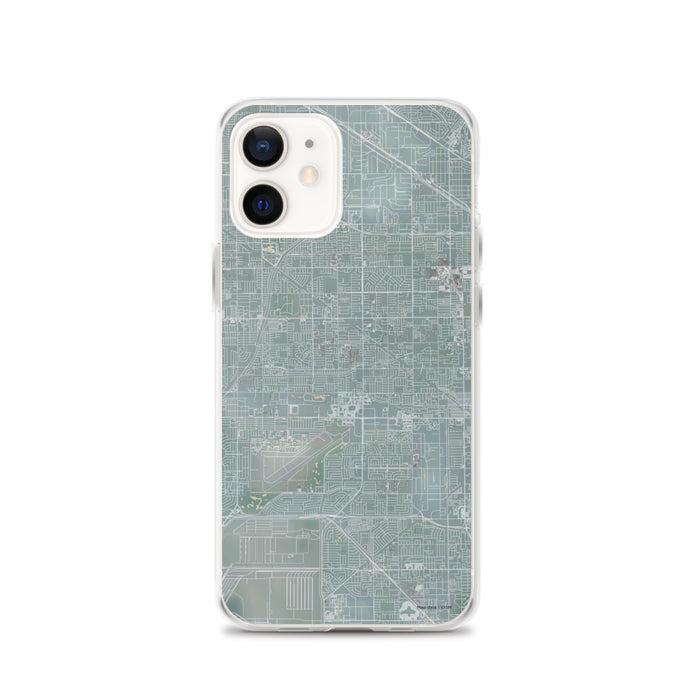 Custom iPhone 12 Cypress California Map Phone Case in Afternoon