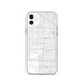 Custom iPhone 11 Cypress California Map Phone Case in Classic
