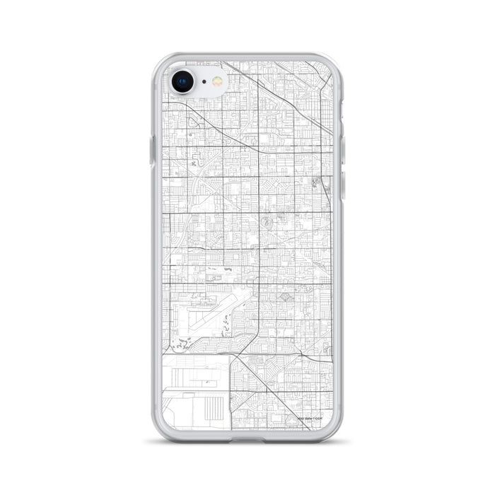 Custom iPhone SE Cypress California Map Phone Case in Classic
