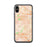 Custom iPhone X/XS Cypress California Map Phone Case in Watercolor