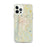 Custom Dalton Georgia Map iPhone 12 Pro Max Phone Case in Woodblock