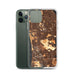 Custom Daly City California Map Phone Case in Ember