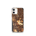 Custom iPhone 12 mini Daly City California Map Phone Case in Ember
