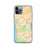 Custom iPhone 11 Pro Daly City California Map Phone Case in Watercolor