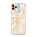 Custom Danbury Connecticut Map Phone Case in Watercolor