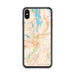 Custom Danbury Connecticut Map Phone Case in Watercolor