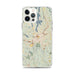 Custom Danbury Connecticut Map iPhone 12 Pro Max Phone Case in Woodblock