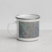 Left View Custom Danville California Map Enamel Mug in Afternoon