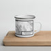 Right View Custom Darrington Washington Map Enamel Mug in Classic