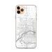 Custom Davenport Iowa Map Phone Case in Classic